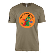 USS Dragonet (SS-293) Balao-Class Submarine T-Shirt - Coyote Brown