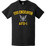 USS Endeavor AFD-1 T-Shirt Tactically Acquired   