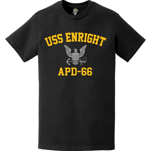 USS Enright (APD-66) T-Shirt Tactically Acquired   
