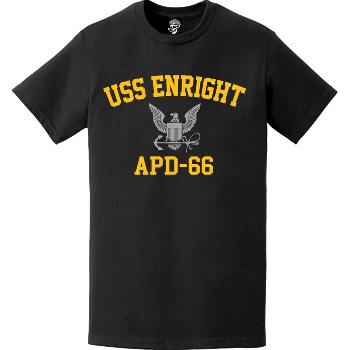 USS Enright (APD-66) T-Shirt Tactically Acquired   