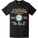 USS Enterprise (CVN-65) "The Big E" Since 1961 Legacy T-Shirt Tactically Acquired   