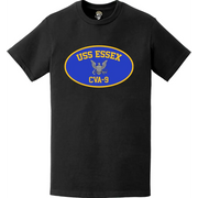 USS Essex (CVA-9) Aircraft Carrier T-Shirt Tactically Acquired   