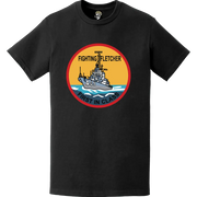 USS Fletcher (DD-445) Ship's Crest Logo T-Shirt Tactically Acquired   