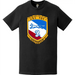 USS Fox (CG-33) Ship's Crest Logo T-Shirt Tactically Acquired   