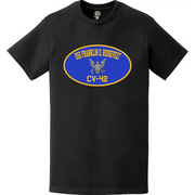USS Franklin D. Roosevelt (CV-42) Aircraft Carrier T-Shirt Tactically Acquired   