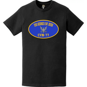 USS George H.W. Bush (CVN-77) Aircraft Carrier T-Shirt Tactically Acquired   