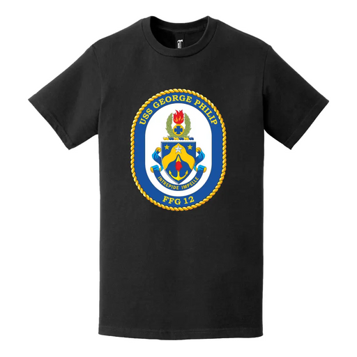 USS George Philip (FFG-12) Logo Emblem T-Shirt Tactically Acquired   