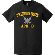 USS George W. Ingram (APD-43) T-Shirt Tactically Acquired   
