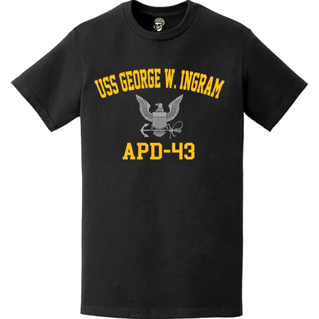 USS George W. Ingram (APD-43) T-Shirt Tactically Acquired   