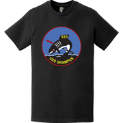 USS Grampus (SS-523) Submarine Logo Emblem Crest T-Shirt Tactically Acquired   