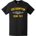 USS Hampton (SSN-767) Submarine T-Shirt Tactically Acquired   