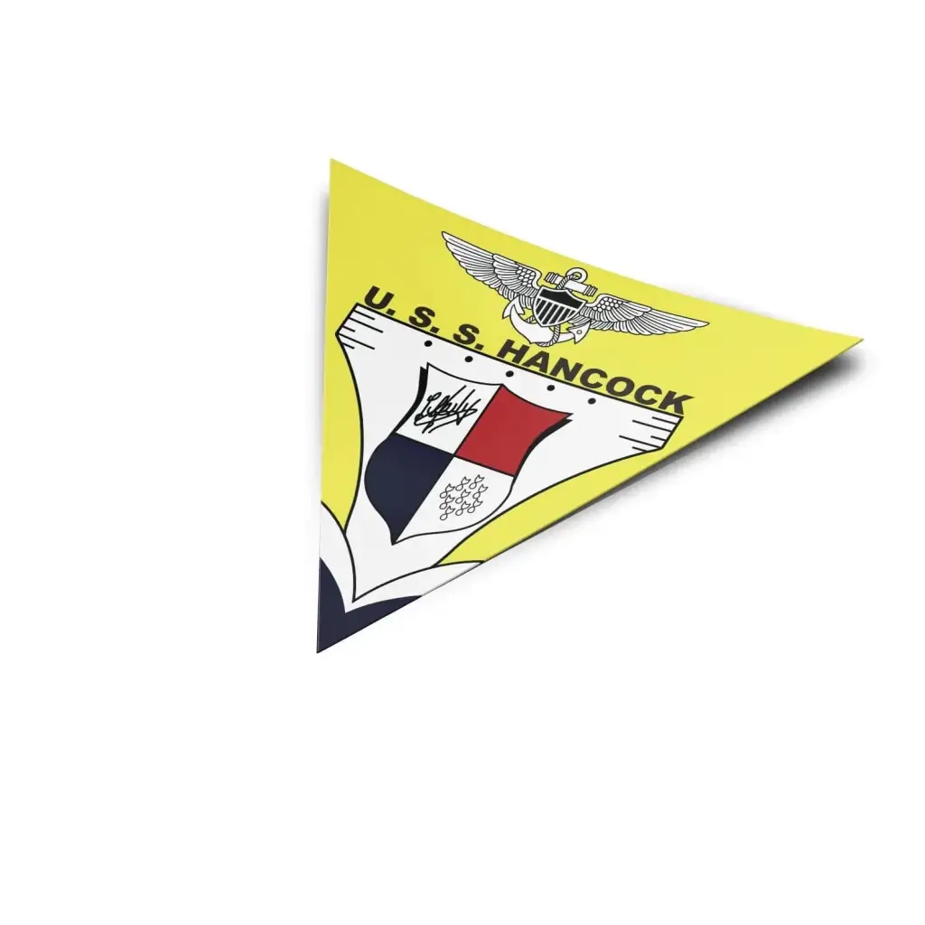 USS Hancock (CV-19) Die-Cut Vinyl Sticker Decal Tactically Acquired   