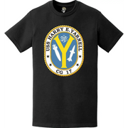 USS Harry E. Yarnell (CG-17) Ship's Crest Logo T-Shirt Tactically Acquired   