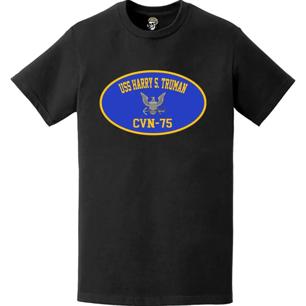 USS Harry S. Truman (CVN-75) Aircraft Carrier T-Shirt Tactically Acquired   
