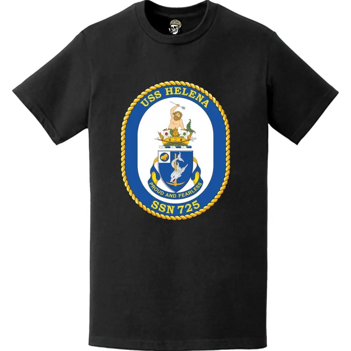 USS Helena (SSN-725) Submarine Logo T-Shirt Tactically Acquired   