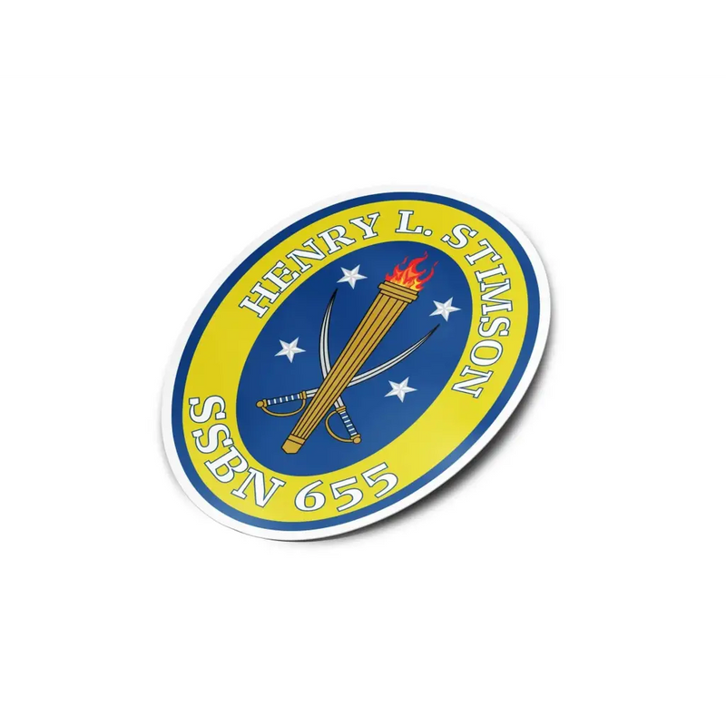 USS Henry L. Stimson (SSBN-655) Die-Cut Vinyl Sticker Decal