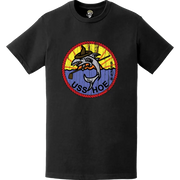 USS Hoe (SS-258) Submarine Distressed Logo Emblem T-Shirt Tactically Acquired   