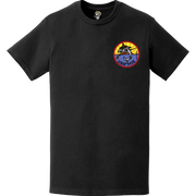 USS Hoe (SS-258) Submarine Left Chest Logo Emblem T-Shirt Tactically Acquired   