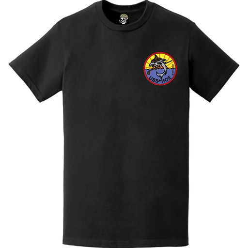 USS Hoe (SS-258) Submarine Left Chest Logo Emblem T-Shirt Tactically Acquired   