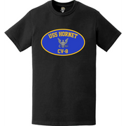 USS Hornet (CV-8) Aircraft Carrier T-Shirt Tactically Acquired   