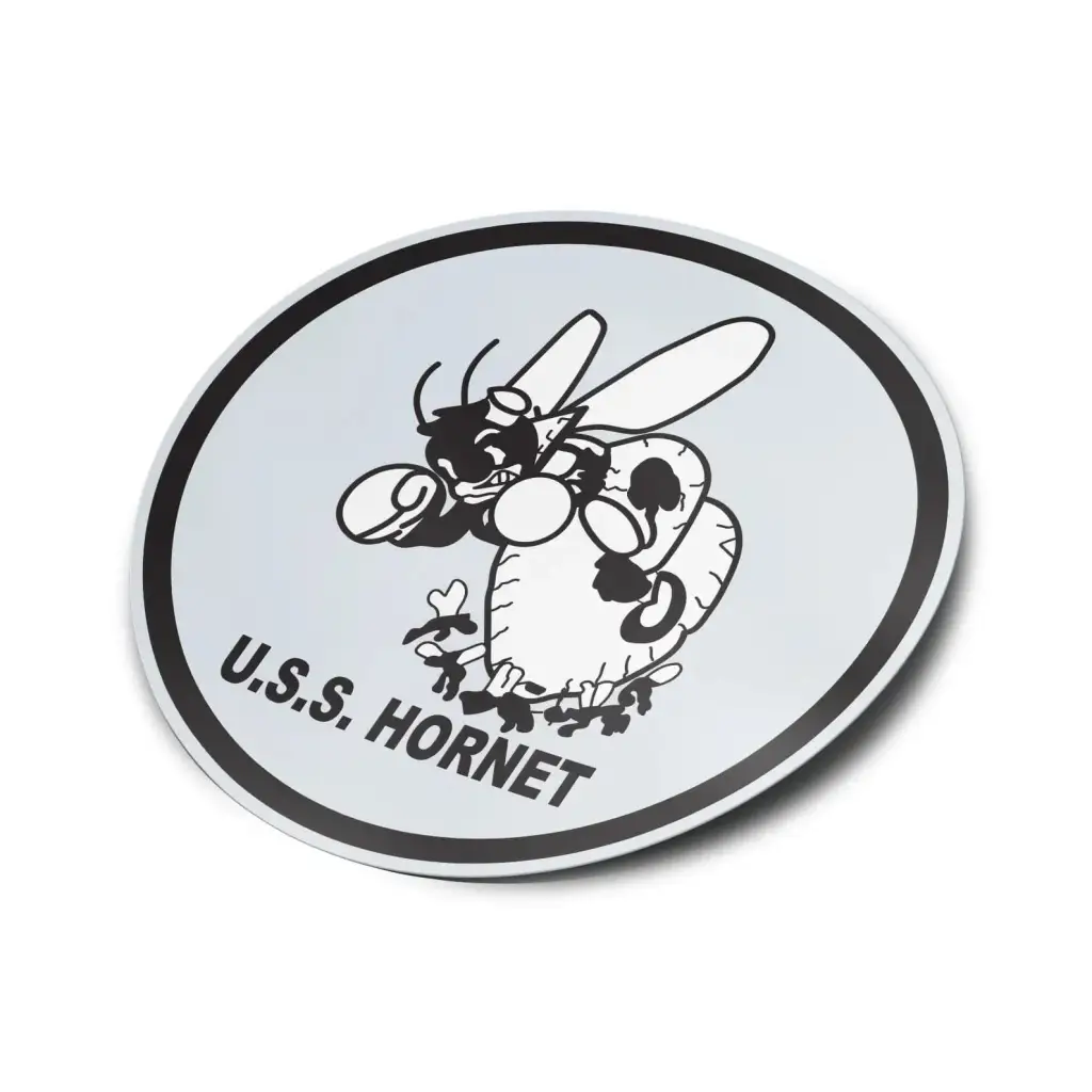 USS Hornet (CV-8) Die-Cut Vinyl Sticker Decal Tactically Acquired   