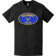 USS Hornet (CVA-12) Aircraft Carrier T-Shirt Tactically Acquired   
