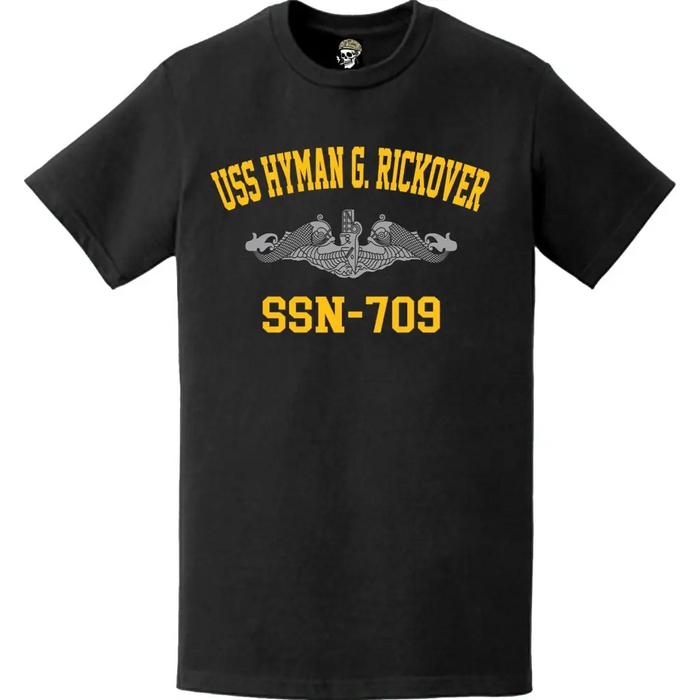 USS Hyman G. Rickover (SSN-709) Submarine T-Shirt Tactically Acquired   