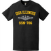 USS Illinois (SSN-786) Submarine T-Shirt Tactically Acquired   