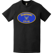 USS Independence (CVL-22) Aircraft Carrier T-Shirt Tactically Acquired   