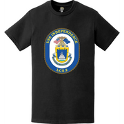 USS Independence (LCS-2) Ship's Crest Logo Emblem T-Shirt Tactically Acquired   
