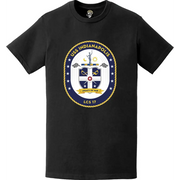 USS Indianapolis (LCS-17) Ship's Crest Logo Emblem T-Shirt Tactically Acquired   