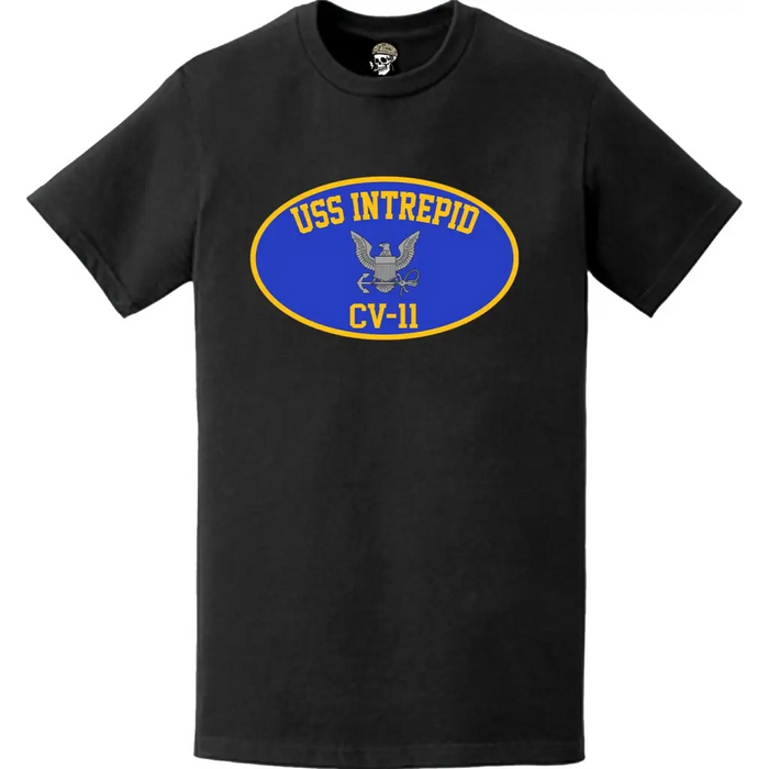 USS Intrepid (CV-11) Aircraft Carrier T-Shirt Tactically Acquired   