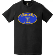 USS Intrepid (CVS-11) Aircraft Carrier T-Shirt Tactically Acquired   
