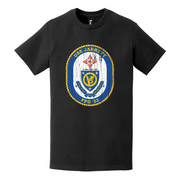 USS Jarrett (FFG-33) Logo Emblem Distressed T-Shirt Tactically Acquired   