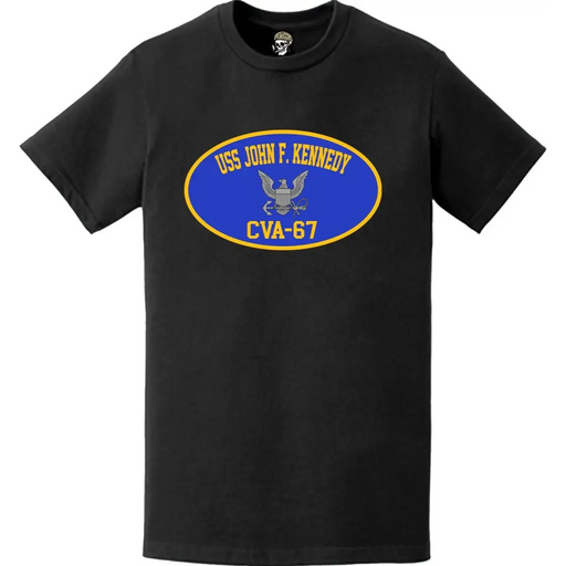 USS John F. Kennedy (CVA-67) Aircraft Carrier T-Shirt Tactically Acquired   