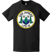 USS Juneau (LPD-10) Ship's Crest Emblem T-Shirt Tactically Acquired   