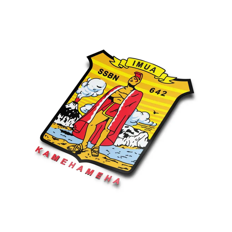 USS Kamehameha (SSBN-642) Die-Cut Vinyl Sticker Decal