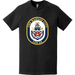 USS Kansas City (LCS-22) Ship's Crest Logo Emblem T-Shirt Tactically Acquired   