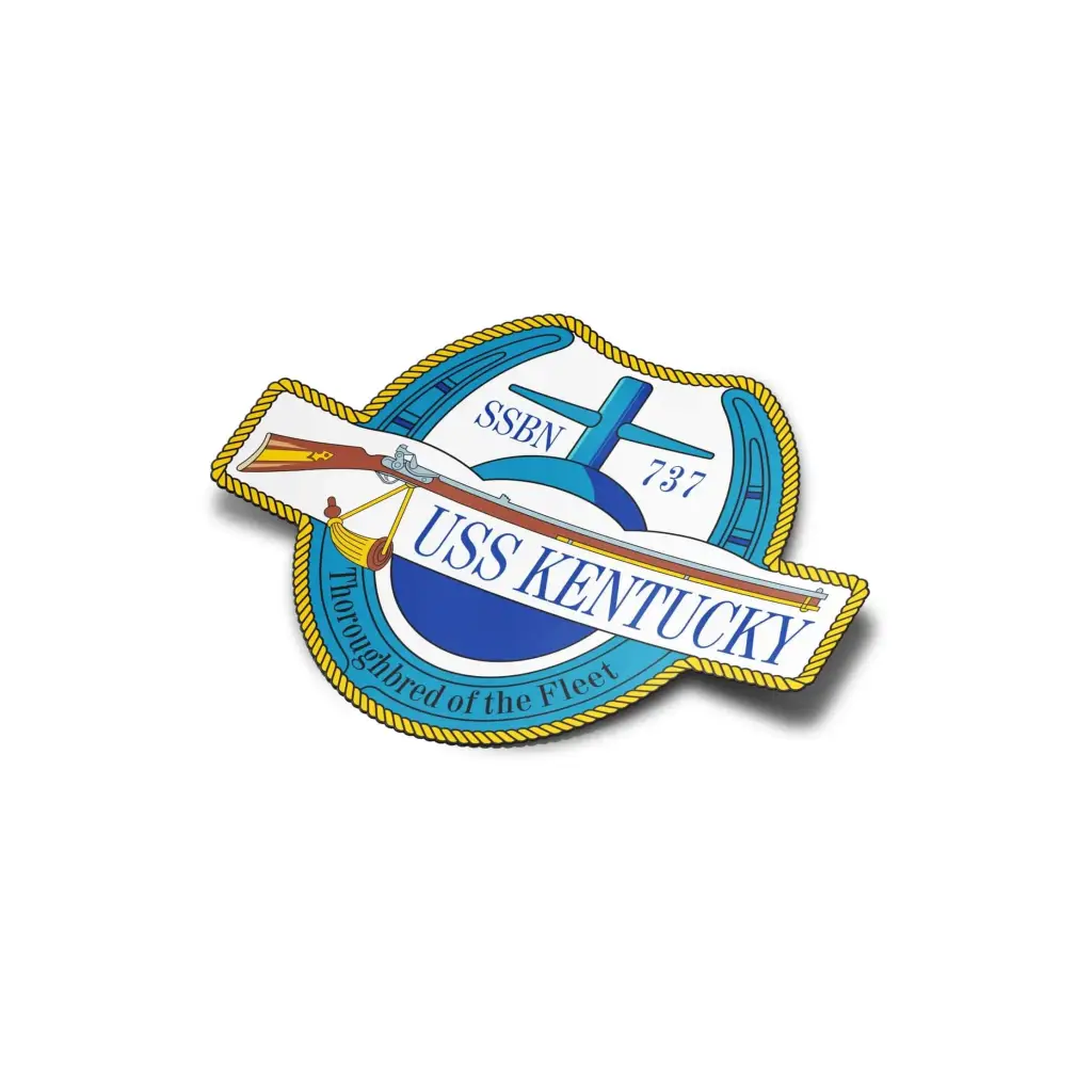 USS Kentucky (SSBN-737) Die-Cut Vinyl Sticker Decal Tactically Acquired   