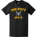 USS Kilty (APD-15) T-Shirt Tactically Acquired   
