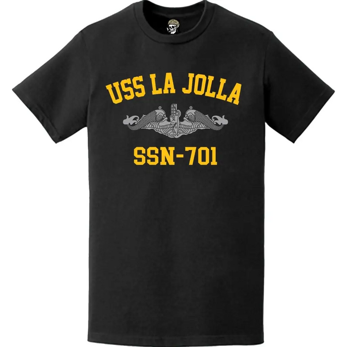 USS La Jolla (SSN-701) Submarine T-Shirt Tactically Acquired   