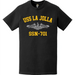 USS La Jolla (SSN-701) Submarine T-Shirt Tactically Acquired   