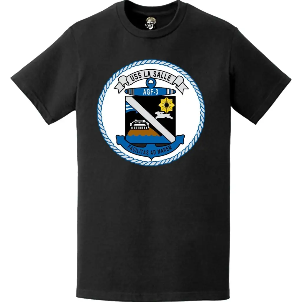 USS La Salle (LPD-3) Logo Emblem T-Shirt Tactically Acquired   