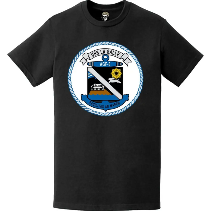 USS La Salle (LPD-3) Logo Emblem T-Shirt Tactically Acquired   