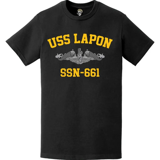 USS Lapon (SSN-661) Submarine T-Shirt Tactically Acquired   