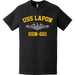 USS Lapon (SSN-661) Submarine T-Shirt Tactically Acquired   