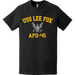 USS Lee Fox (APD-45) T-Shirt Tactically Acquired   