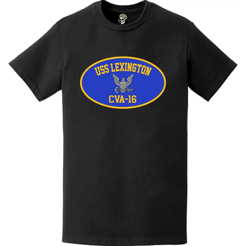 USS Lexington (CVA-16) Aircraft Carrier T-Shirt