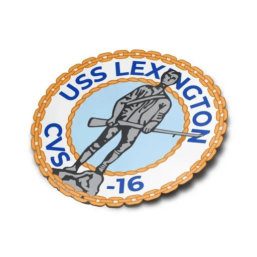 USS Lexington (CVS-16) Die-Cut Vinyl Sticker Decal Tactically Acquired   