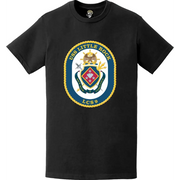 USS Little Rock (LCS-9) Ship's Crest Logo Emblem T-Shirt Tactically Acquired   